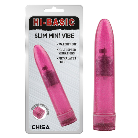 Розев вибратор Slim Mini Vibe Pink