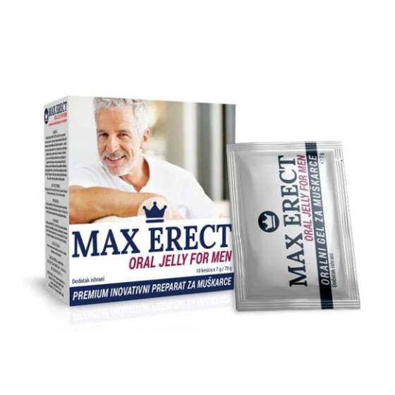 MAX ERECT орален гел за мажи за силна ерекција,...