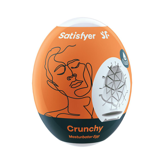 Мастурбатор SATISFYER Egg crunchy